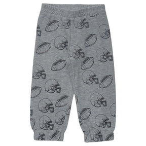FOOTBALL COZY KNIT SWEATPANTS - SWEATPANTS