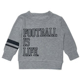 FOOTBALL IS LIFE COZY KNIT SWEATSHIRT - CHASER KIDS