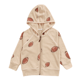 FOOTBALL ZIP UP HOODIE (PREORDER) - COZII BY T2LOVE