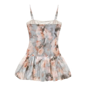 FRESCO FLORAL TIPPY DRESS (PREORDER) - KATIE J NYC