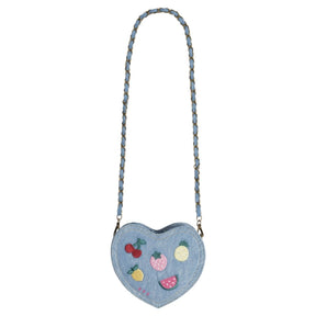 FRUIT DENIM SHOULDER BAG - PURSES