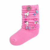 FUN CHARMS CRYSTALLIZED SCRUNCHY SOCKS - BARI LYNN - SOCKS