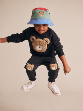 FURRY HUX SWEATSHIRT AND SWEATPANTS SET - SET