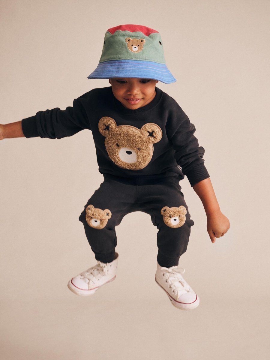 FURRY HUX SWEATSHIRT AND SWEATPANTS SET - SET