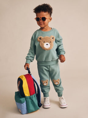 FURRY HUX SWEATSHIRT AND SWEATPANTS SET - SET
