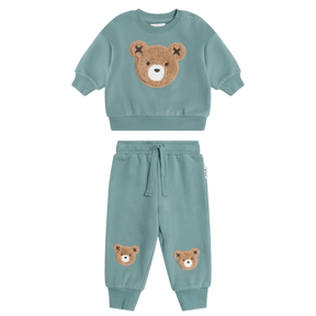 FURRY HUX SWEATSHIRT AND SWEATPANTS SET - SET