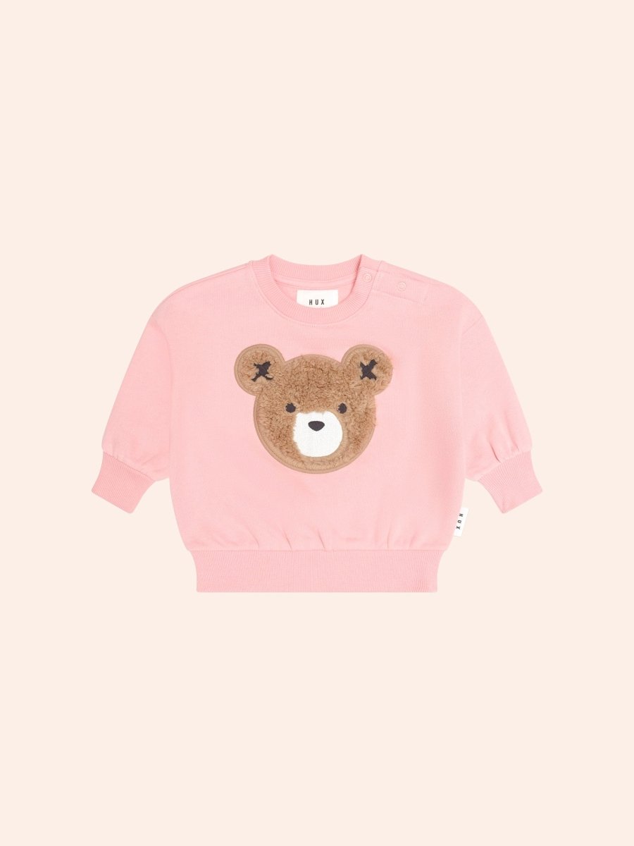 FURRY HUXBEAR SWEATSHIRT AND SWEATPANTS SET (PREORDER) - HUXBABY