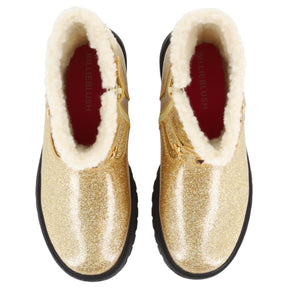 FUZZY HEART GLITTER BOOTS - BILLIEBLUSH - BOOTS
