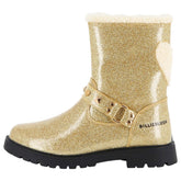 FUZZY HEART GLITTER BOOTS - BILLIEBLUSH - BOOTS