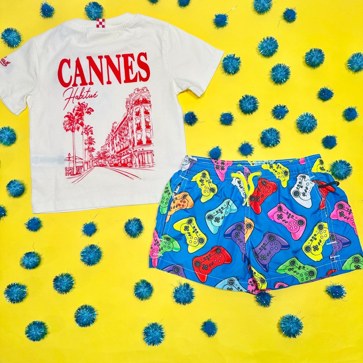 GAME CONTROL SWIM TRUNKS - MC2 SAINT BARTH KIDS