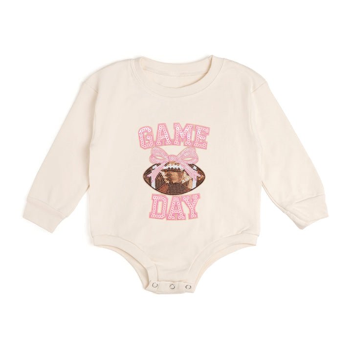 GAME DAY PATCH ROMPER (PREORDER) - SWEET WINK