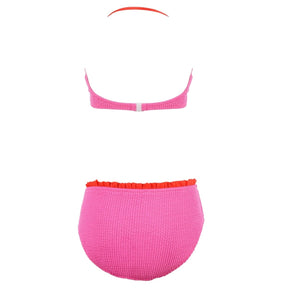 GEORGINA SMOCKED TWO PIECE BIKINI - NESSI BYRD