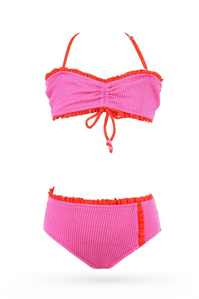 GEORGINA SMOCKED TWO PIECE BIKINI (PREORDER) - NESSI BYRD