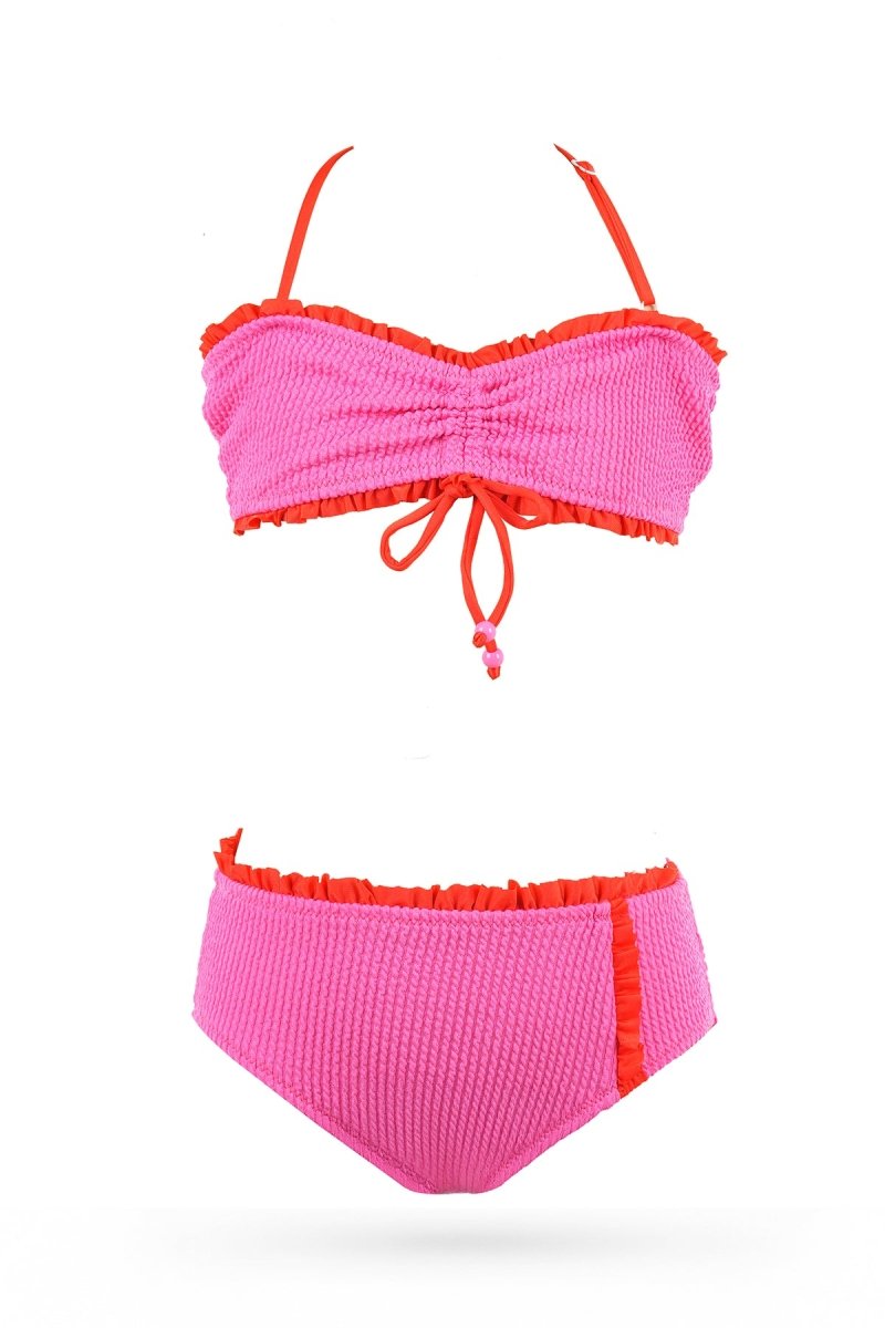 GEORGINA SMOCKED TWO PIECE BIKINI (PREORDER) - NESSI BYRD