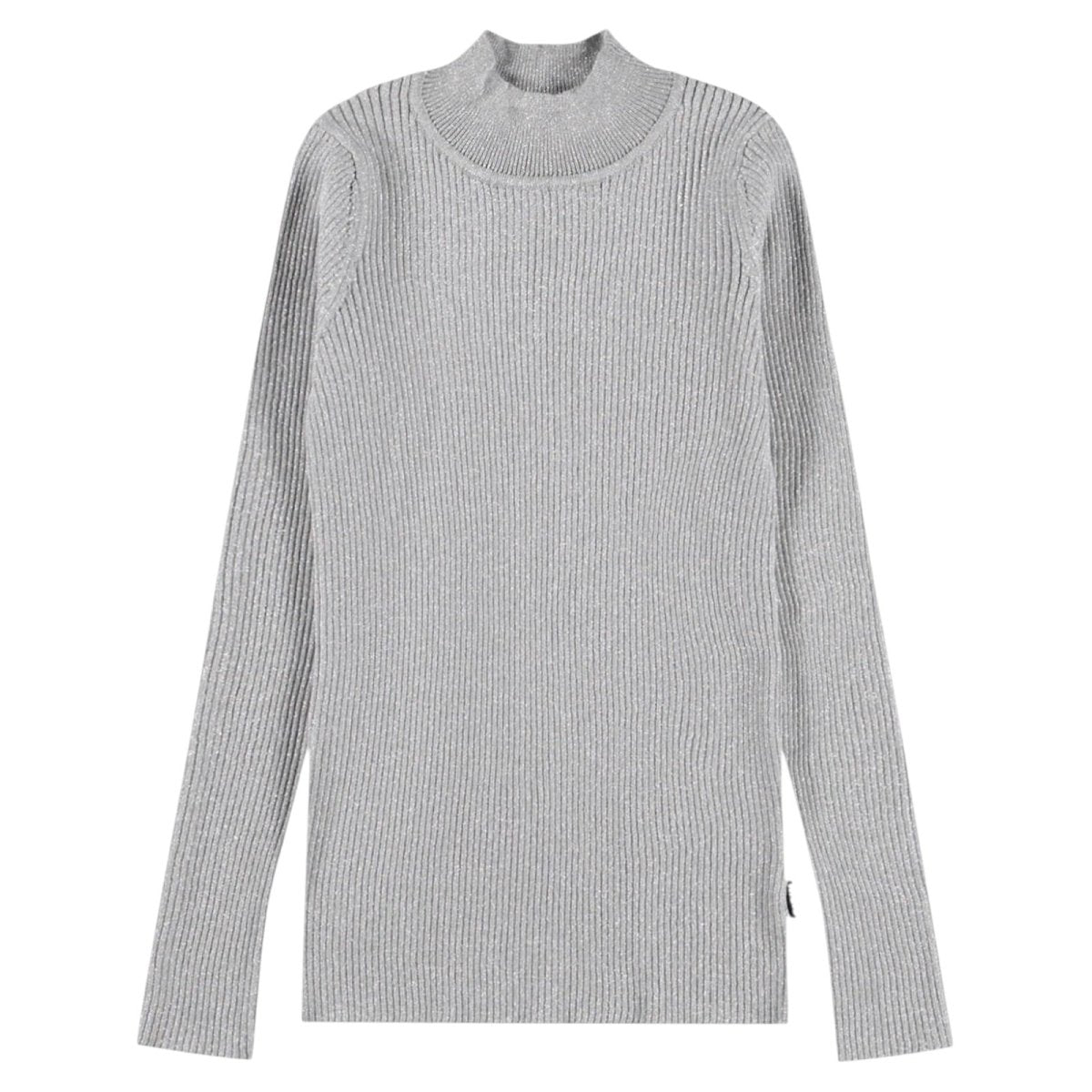 GINEVRA METALLIC TURTLENECK TOP (PREORDER) - MOLO