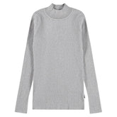 GINEVRA METALLIC TURTLENECK TOP - MOLO - LONG SLEEVE TOPS