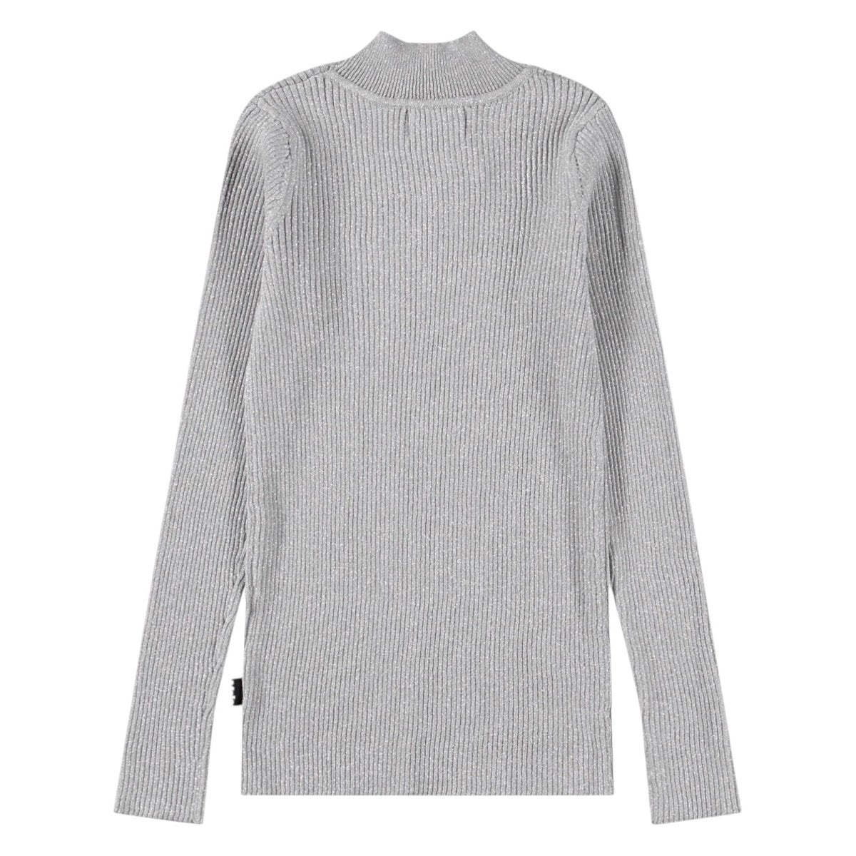 GINEVRA METALLIC TURTLENECK TOP (PREORDER) - MOLO