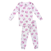 GIRL BOSS PURSES LONG SLEEVE PJS - ESME - PAJAMAS