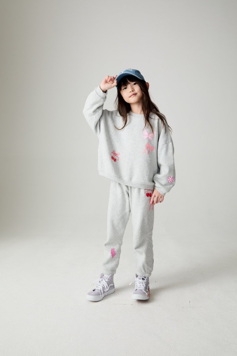 GIRL POWER ICON SWEATPANTS (PREORDER) - CHASER KIDS