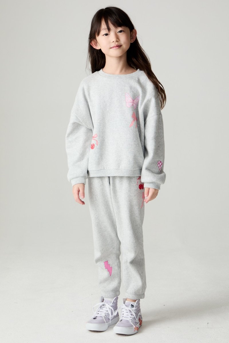 GIRL POWER ICON SWEATPANTS (PREORDER) - CHASER KIDS