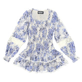 GLACIER FLORAL TRACY DRESS - KATIE J NEW YORK