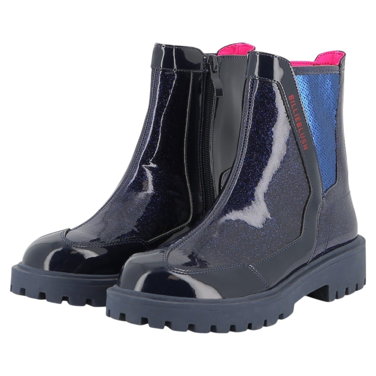 GLITTER ANKLE BOOTS (PREORDER) - BILLIEBLUSH