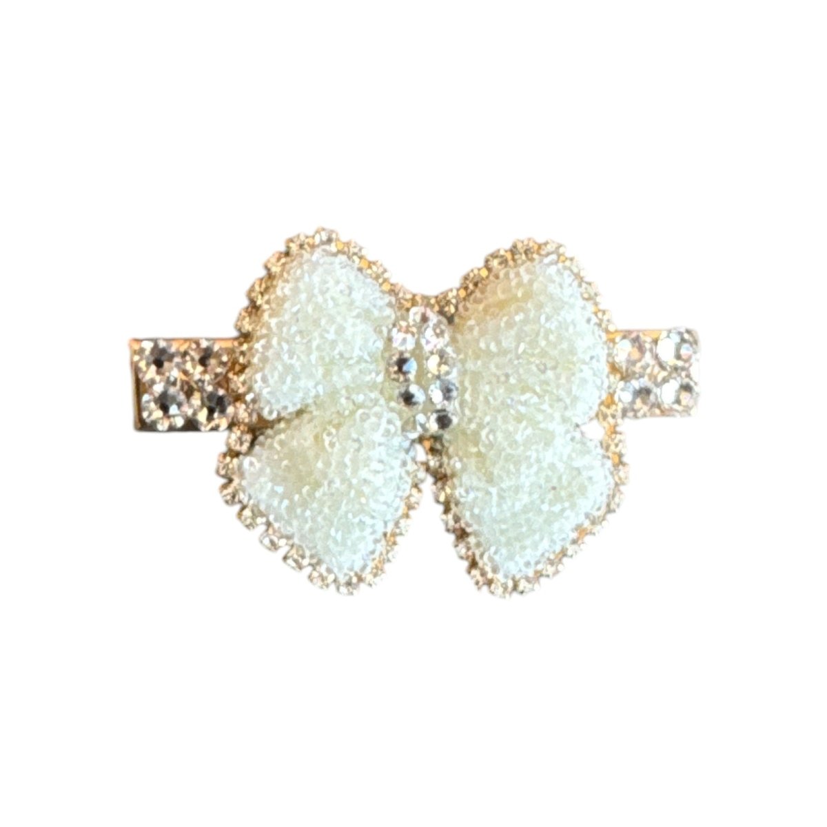 GLITTER BOW CLIP - BARI LYNN