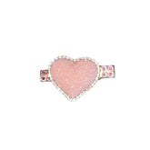 GLITTER HEART CLIP - BARI LYNN