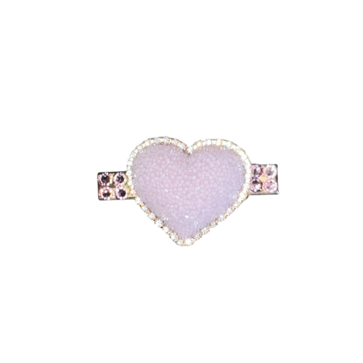 GLITTER HEART CLIP - BARI LYNN