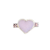 GLITTER HEART CLIP - BARI LYNN