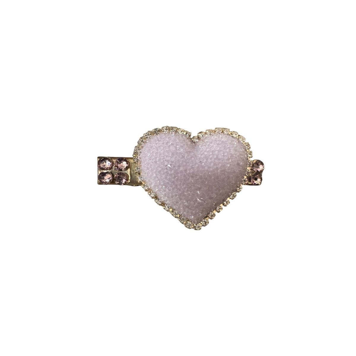 GLITTER HEART CLIP (PREORDER) - BARI LYNN