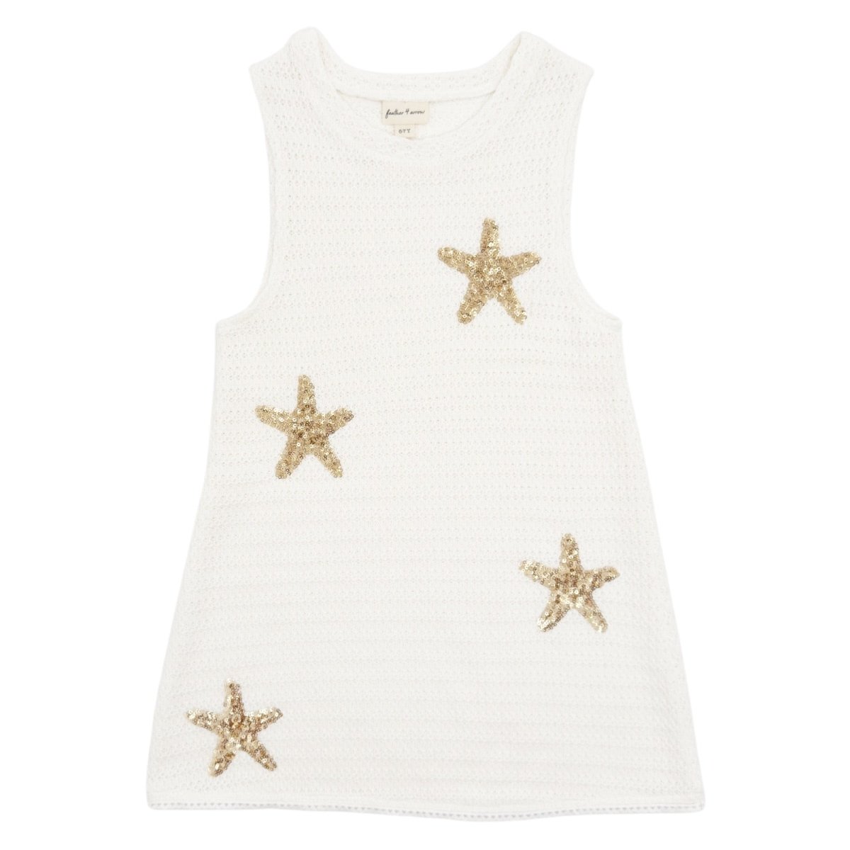 GLITTER STARS ISLAND ESCAPE DRESS (PREORDER) - FEATHER 4 ARROW