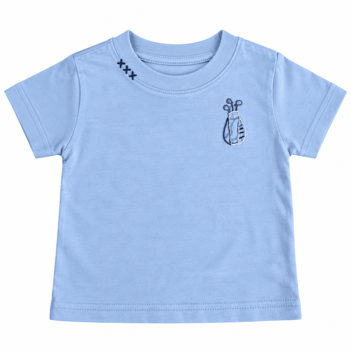 GOLD CLUBS XXX EMBROIDERED TSHIRT (PREORDER) - SWEET OLIVE - SHORT SLEEVE TOPS