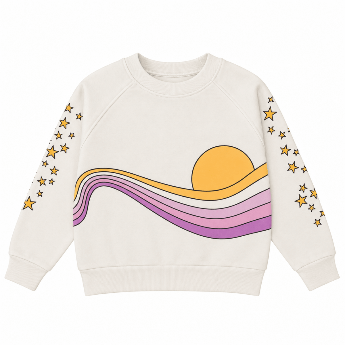 GOLDEN ERA SUNSET SWEATSHIRT - TINY WHALES