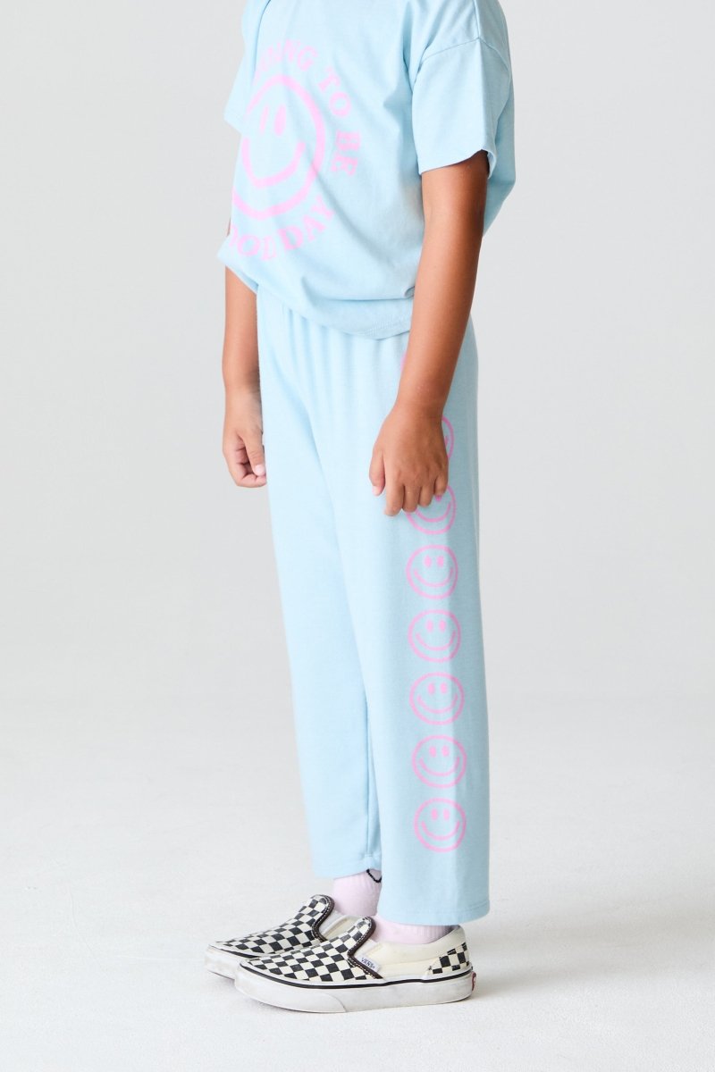 GOOD DAY SMILEY FACE SWEATPANTS (PREORDER) - SWEATPANTS