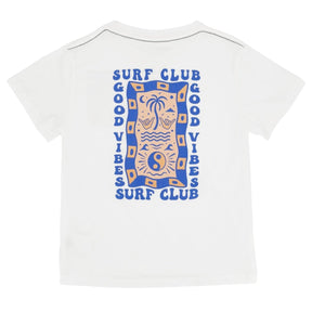 GOOD VIBES SURF CLUB VIBES TSHIRT (PREORDER) - FEATHER 4 ARROW
