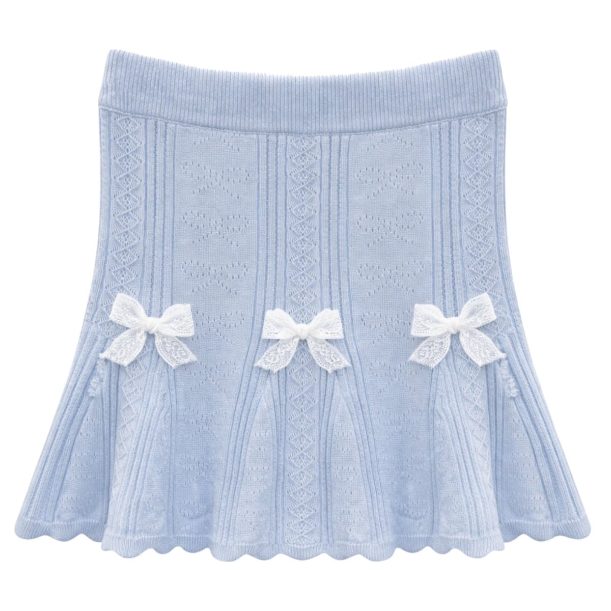 GRACY BOW SKIRT (PREORDER) - SKIRTS