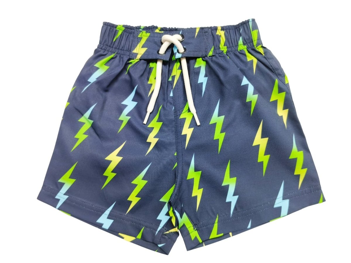 GRADIENT BOLT SWIM TRUNKS (PREORDER) - MISH MISH