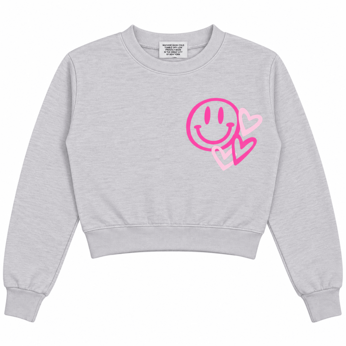 GRAFFITI HEARTS & SMILEY SWEATSHIRT - FIREHOUSE