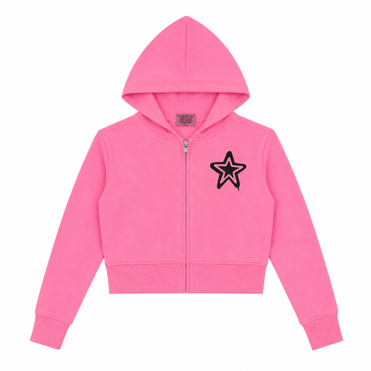 GRAFFITI STAR ZIP UP HOODIE - FIREHOUSE