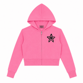 GRAFFITI STAR ZIP UP HOODIE - FIREHOUSE