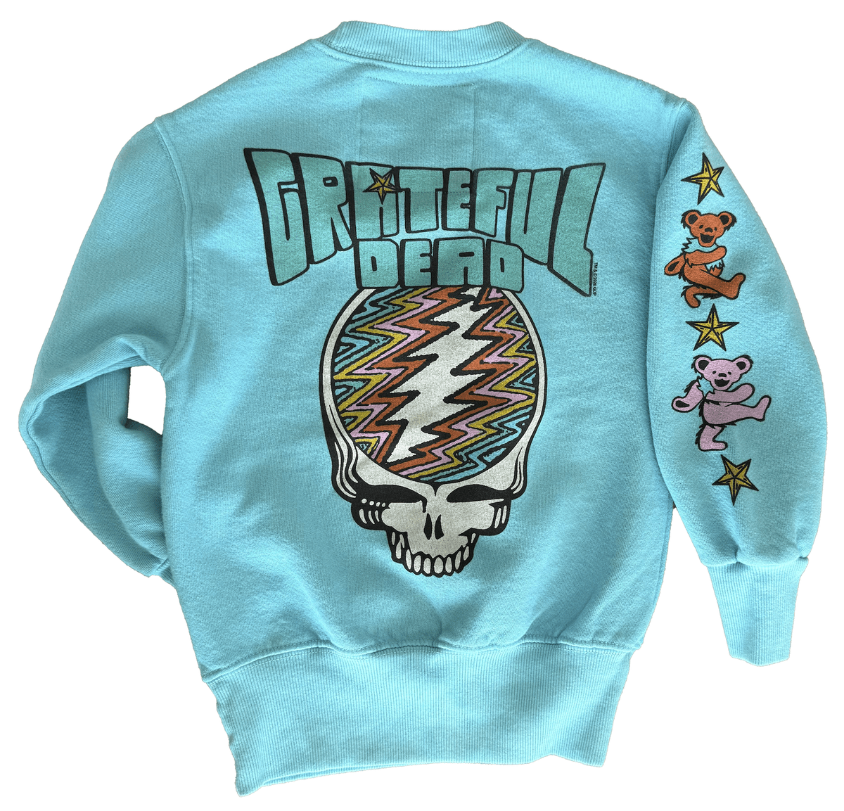 GRATEFUL DEAD COSMIC STEALIE AND BEARS SWEATSHIRT - ROWDY SPROUT