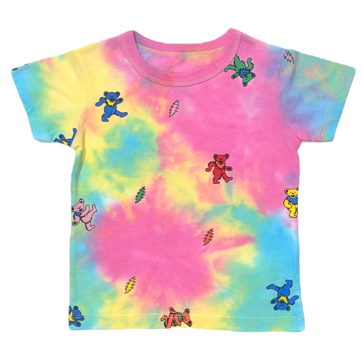 GRATEFUL DEAD DANCING BEARS TIE DYE TSHIRT - CHASER KIDS