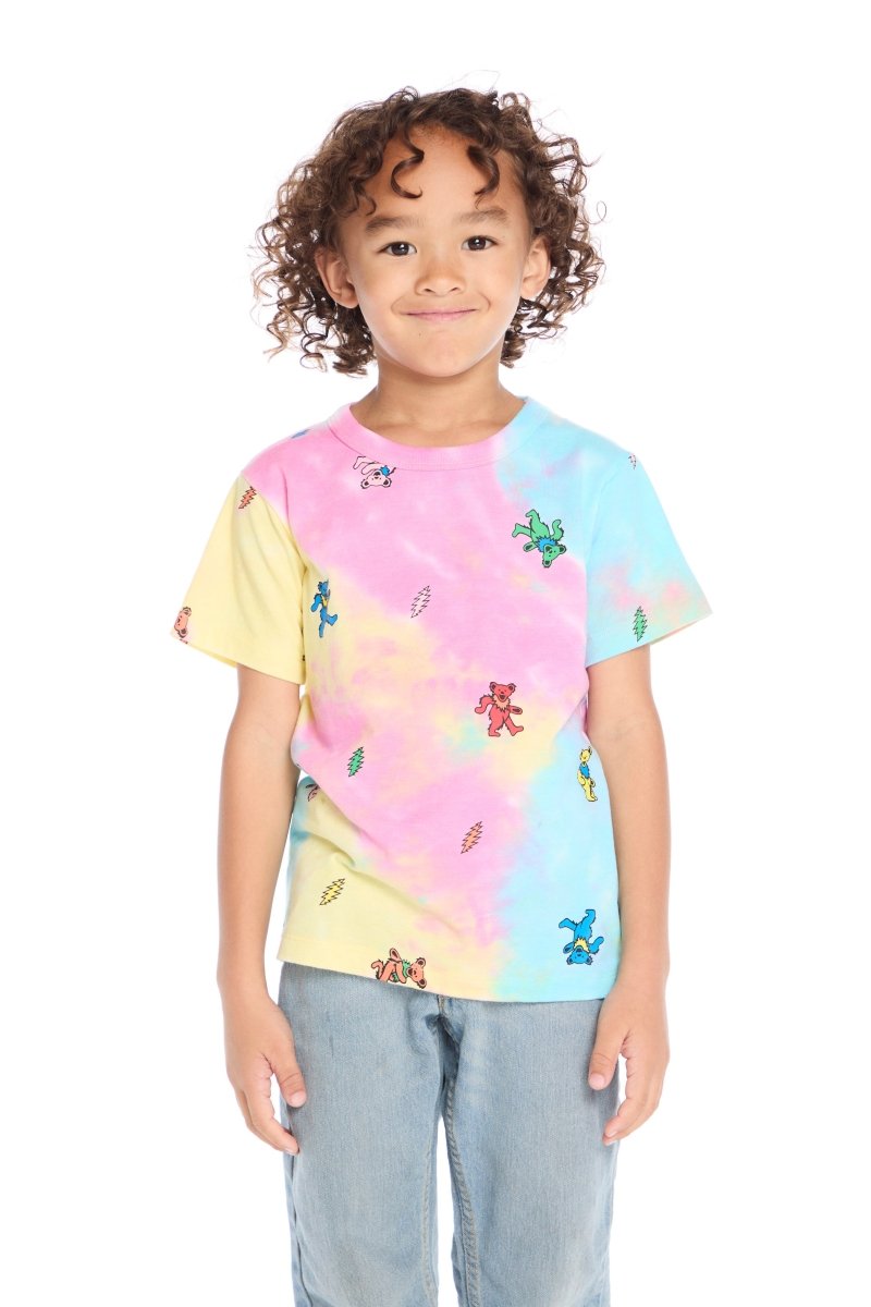 GRATEFUL DEAD DANCING BEARS TIE DYE TSHIRT (PREORDER) - CHASER KIDS