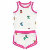 GRATEFUL DEAD TANK AND SHORTS LOUNGE SET - ROWDY SPROUT - PAJAMAS