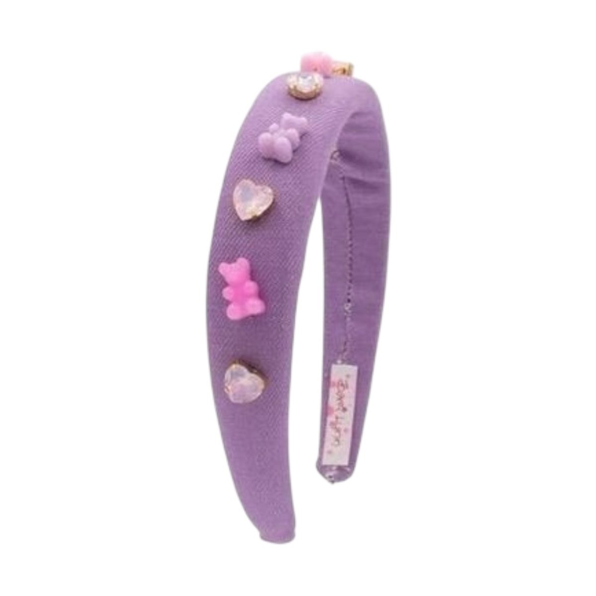 GUMMY BEAR DENIM THIN HEADBAND - HEADBANDS