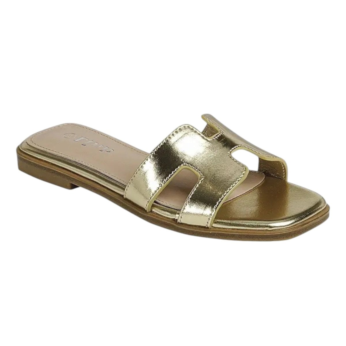 H METALLIC SANDALS (PREORDER) - MINI DREAMERS