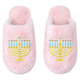 HANUKKAH JEWELED SLIPPERS - MINI DREAMERS