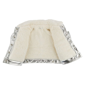 HEART METALLIC BIKER JACKET (PREORDER) - JACKETS