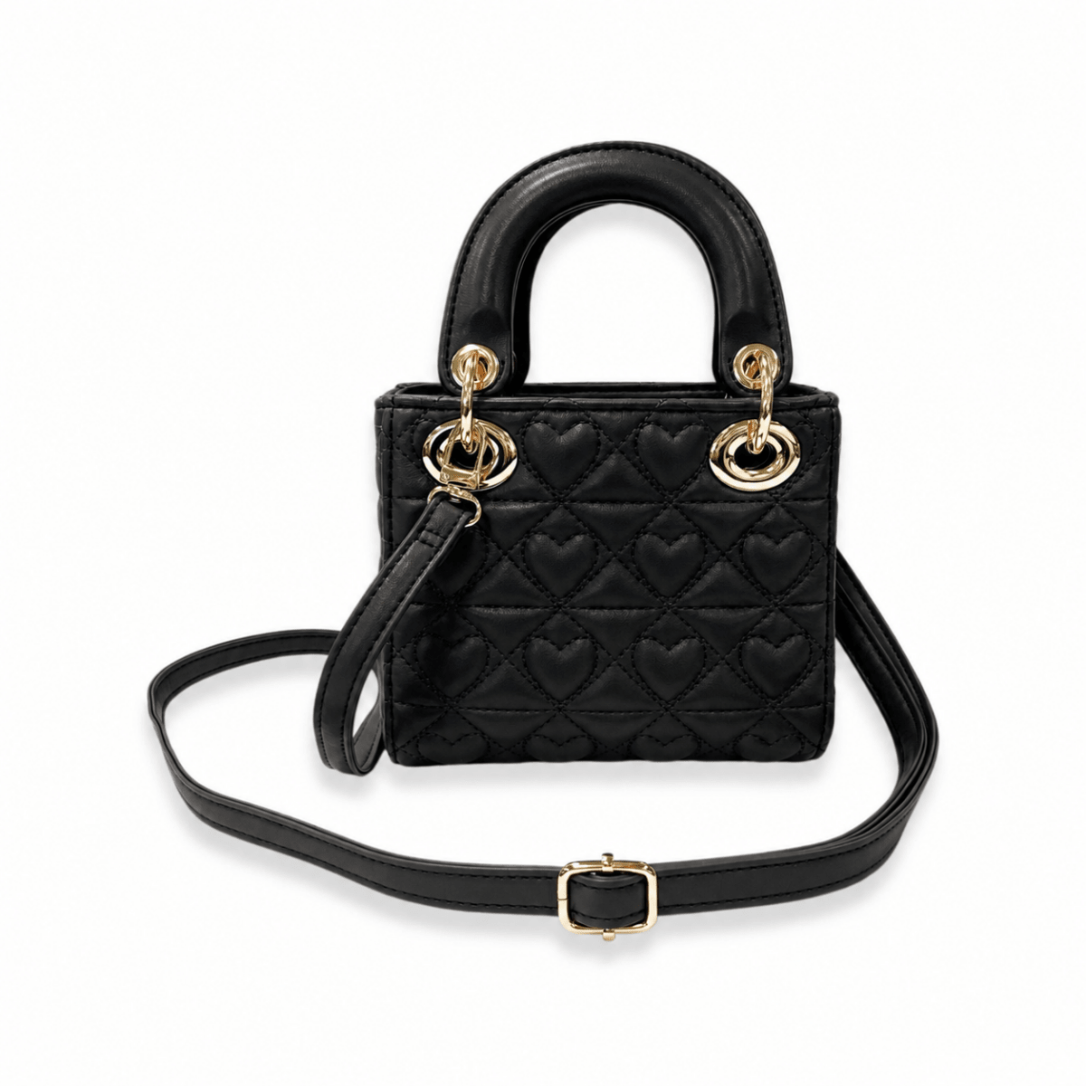 HEART QUILTED PURSE - DOE A DEAR